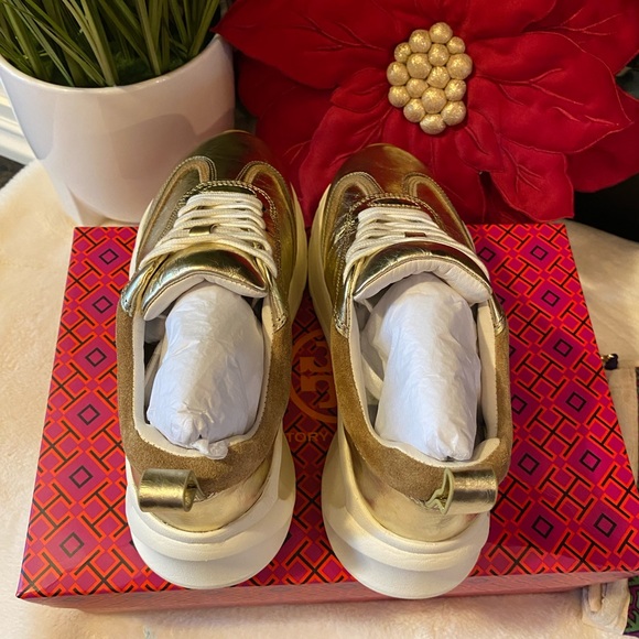 TORY BURCH GOOD LUCK TRAINER SNEAKER - Picture 6 of 11